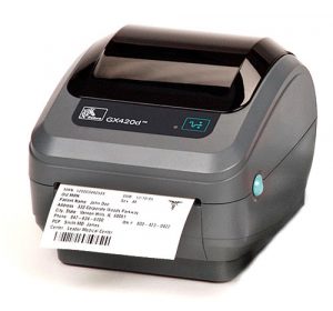 Gk420d printing blank labels